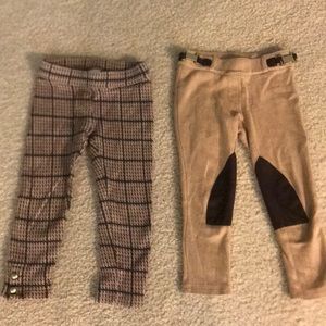 Janie and Jack toddler riding pants - size 3